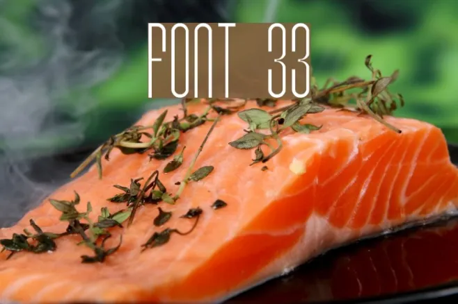 Font 33 Example 3