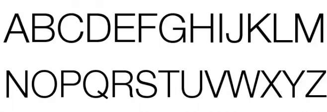 Font Aljazeera Color Font Litere mari