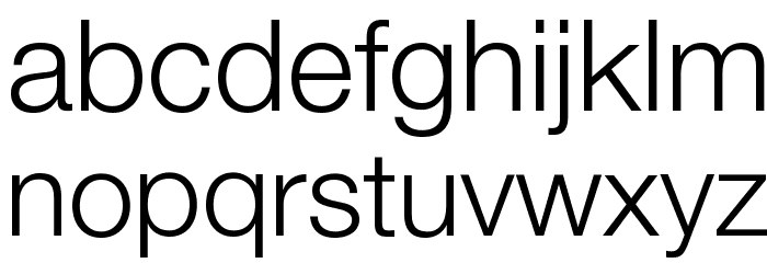 Font Aljazeera Color Font LOWERCASE