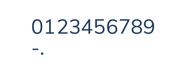 Font Awesome 5 Free Solid 900 Other Characters