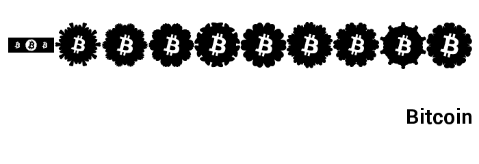 Font Bitcoin Color Font OTHER CHARS