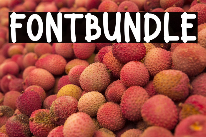 Font Bundle Example 2