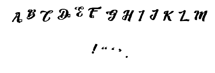 Font By Maxhomework Regular Font OTHER CHARS
