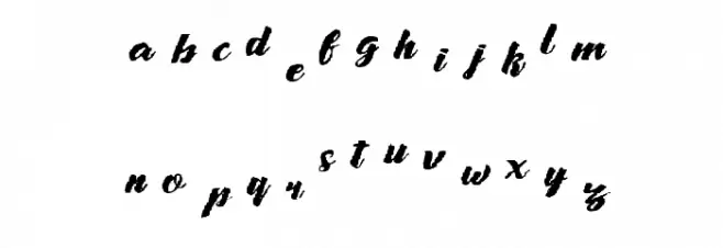 Font By Maxhomework Regular Schriftart Kleinbuchstaben