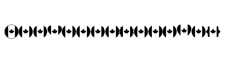 Font Canada Color  Скачать бесплатные шрифты