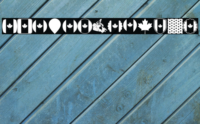 Font Canada Color Example 1