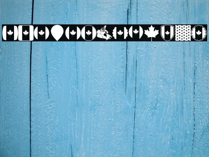 Font Canada Color Example 3