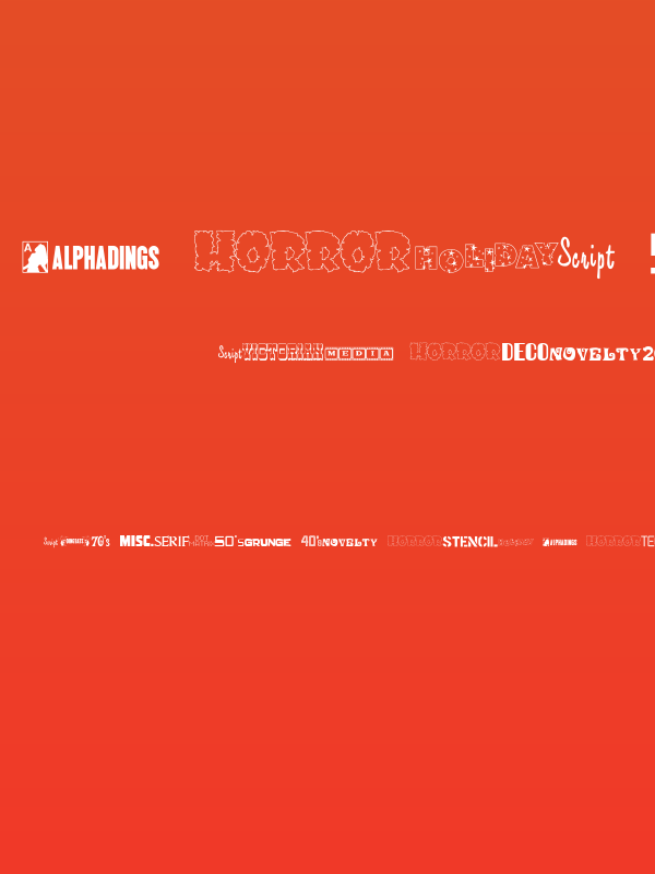 Font Collecting JL Poster