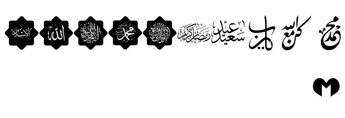 Font Color Qatar Font OTHER CHARS