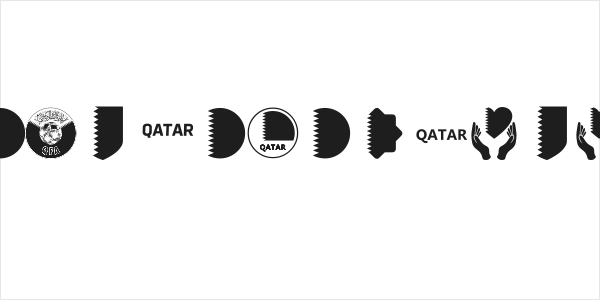 Font Color Qatar Logo