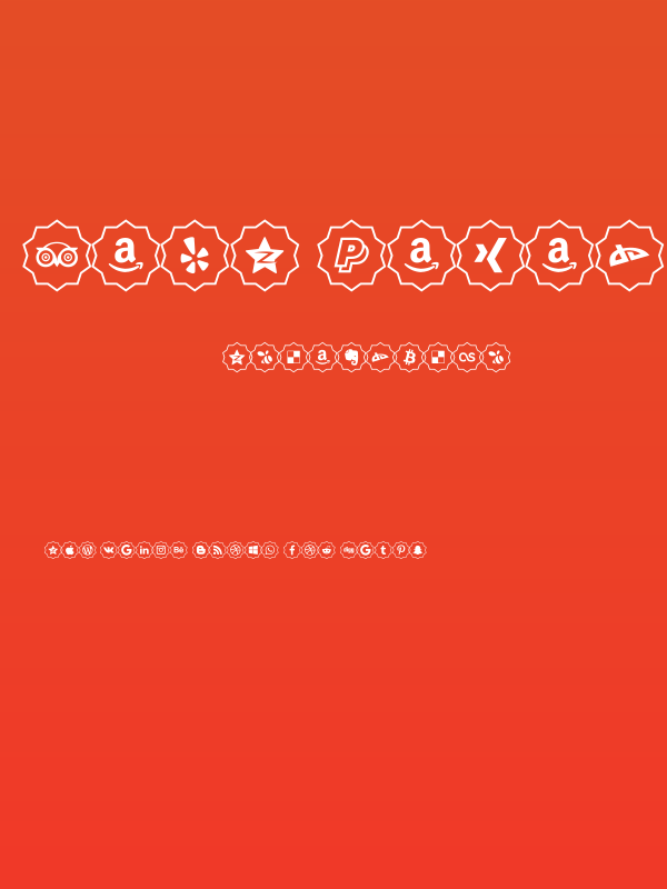 Font Color icon Poster