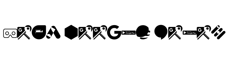Font Google Color Schriftart
