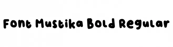 Font Mustika Bold Regular  Fuentes Gratis Descargar