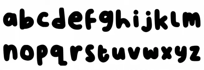 Font Mustika Bold Regular Polices MINUSCULES