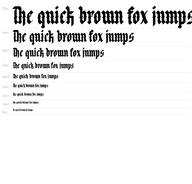 Font Negra Waterfall