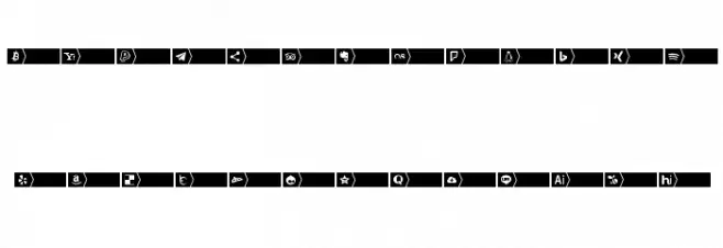 Font Networks Color Fonte MAIÚSCULAS