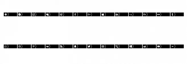 Font Networks Color Schriftart Kleinbuchstaben