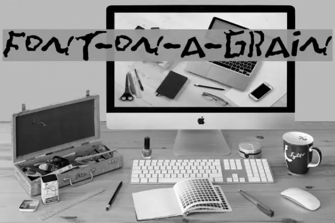 Font-On-A-Grain Шрифта examples