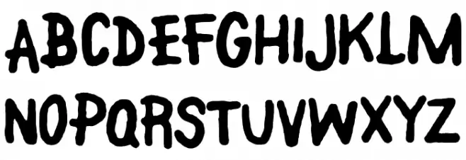 Font-On-A-Stick 字体 大写