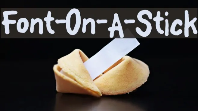 Font-On-A-Stick Example 1