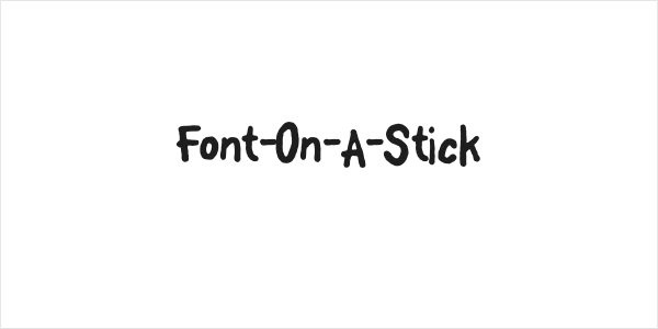 Font-On-A-Stick Logo