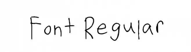 Font Regular  Fuentes Gratis Descargar