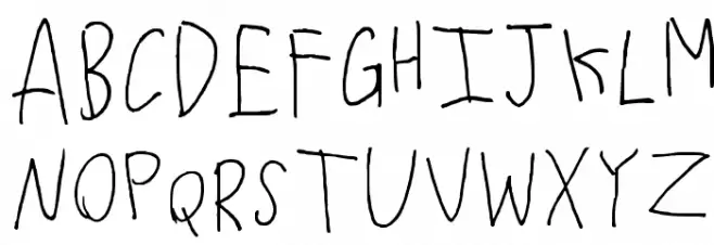 Font Regular Fonte MAIÚSCULAS