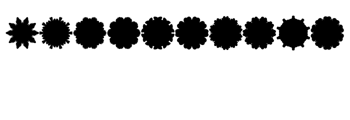 Font Shapes 2019 Font OTHER CHARS