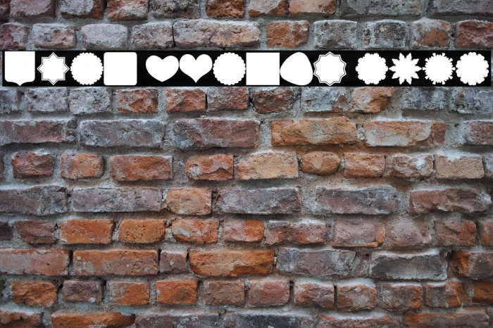 Font Shapes 2019 Example 2