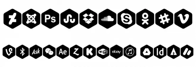 Font Social Color Pro Font OTHER CHARS