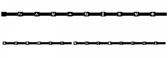 Font Social Pro Font OTHER CHARS