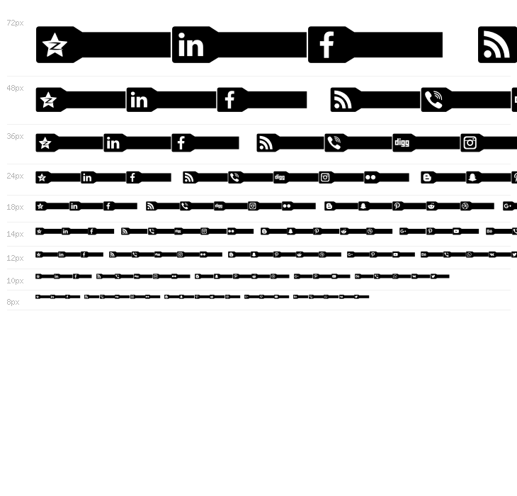 Font Social Pro Waterfall