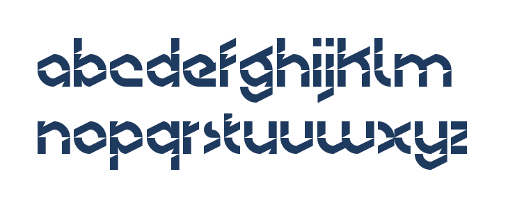 Font black friday Regular Lowercase