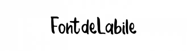 Font de Labile  नि: शुल्क फ़ॉन्ट्स डाउनलोड