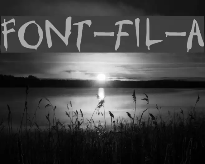 Font-fil-A Font examples