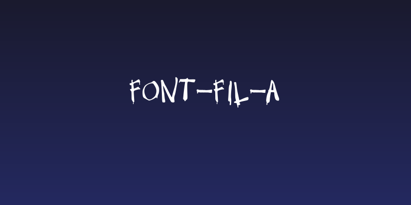 Font-fil-A Social Header