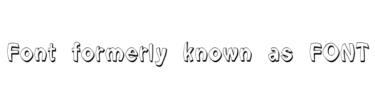 Font formerly known as FONT  font caratteri gratis