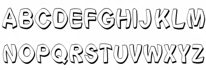 Font formerly known as FONT Schriftart Groß