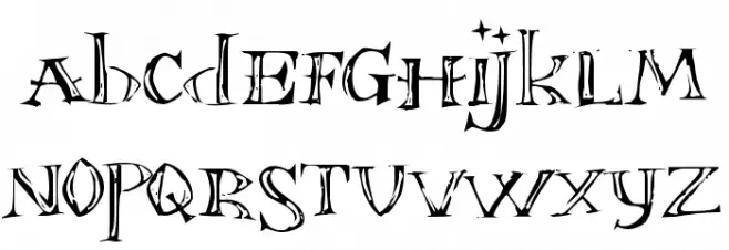 Font in a Red Suit [The Christmas Font] Schriftart Kleinbuchstaben