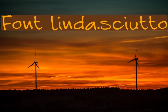 Font linda.sciutto Font examples
