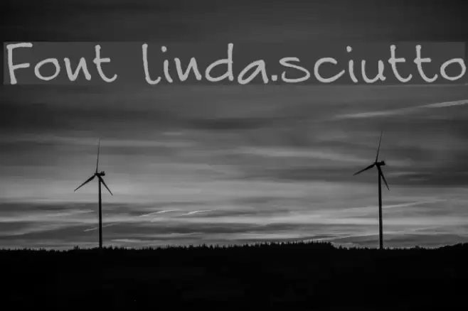 Font linda.sciutto Fonte examples