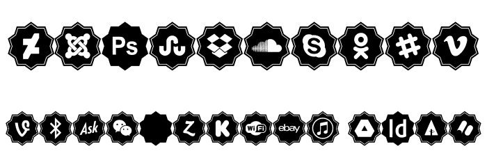 Font logos Color Font Alte caractere