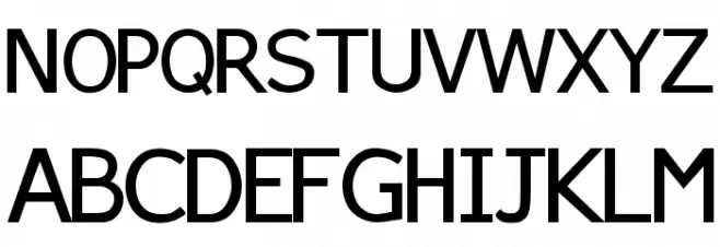 Font13 Fonte MAIÚSCULAS