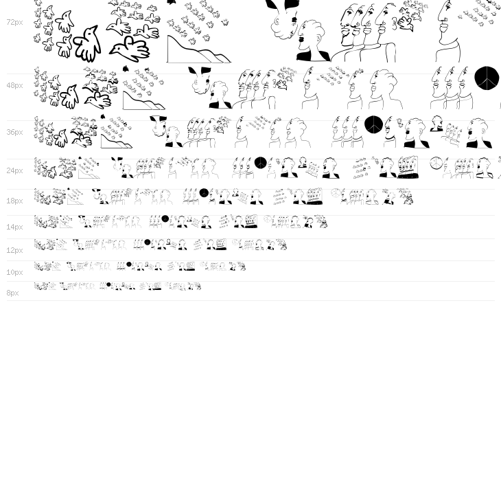 FontBetaOne Waterfall