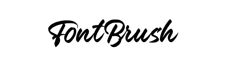 FontBrush  免费字体下载