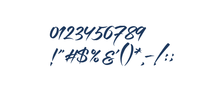 FontBrush Other Characters