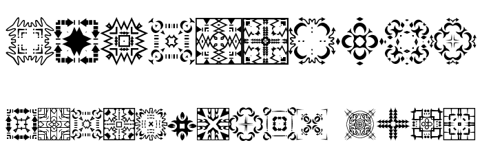 FontCo Designs 1 Font OTHER CHARS