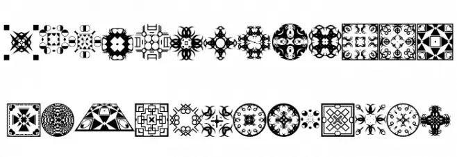 FontCo Designs 2 Schriftart Groß