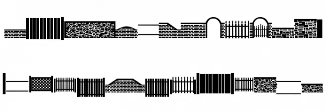 FontCo Fences Шрифта ВЕРХНИЙ
