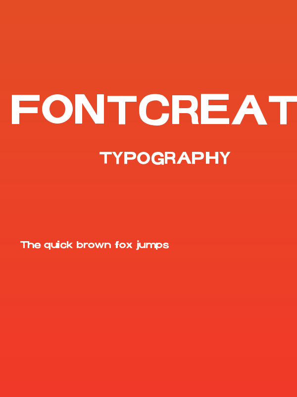 FontCreator Program 4-1 Poster
